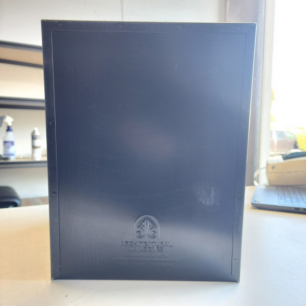 Oasis Classic Black, Extra Large, Steel, Locking, Post Mount Parcel Mailbox with High Security Reinforced Lock (6200B-10) Oasis Classic Black, Extra Large, Steel, Locking, Post Mount Parcel Mailbox with High Security Reinforced Lock (6200B-10)